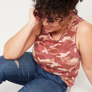 Pink Camo Shirt ~ Old Navy